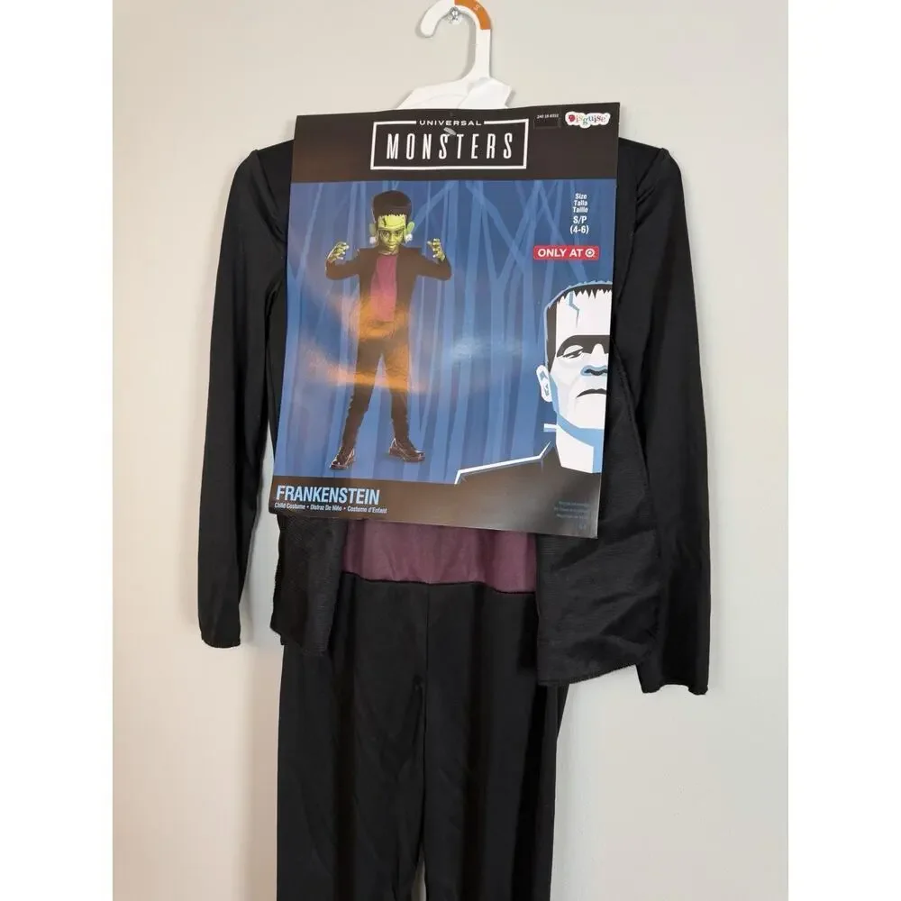 Universal Monsters FRANKENSTEIN Child Costume Sz 4-6 NWT